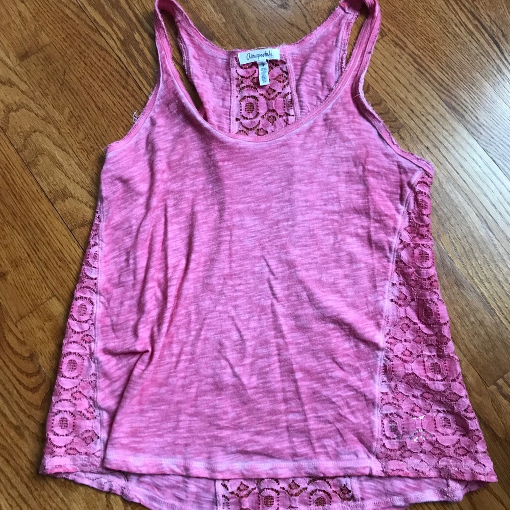 Aeropostale  Lace Panel Tank Tops (Bundle of 2) - Picture 2 of 8